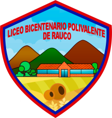 Insignia Liceo Bicentenario Polivalente de Rauco